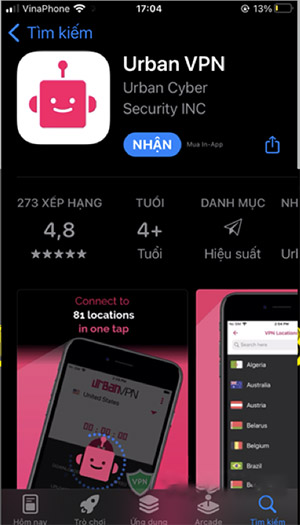 Anh em nhấn Nhận